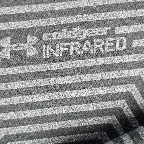 Under Armour ColdGear compression  LS Infrared Black Mock # 1280801/001 NWOT Lrg - Picture 6 of 8